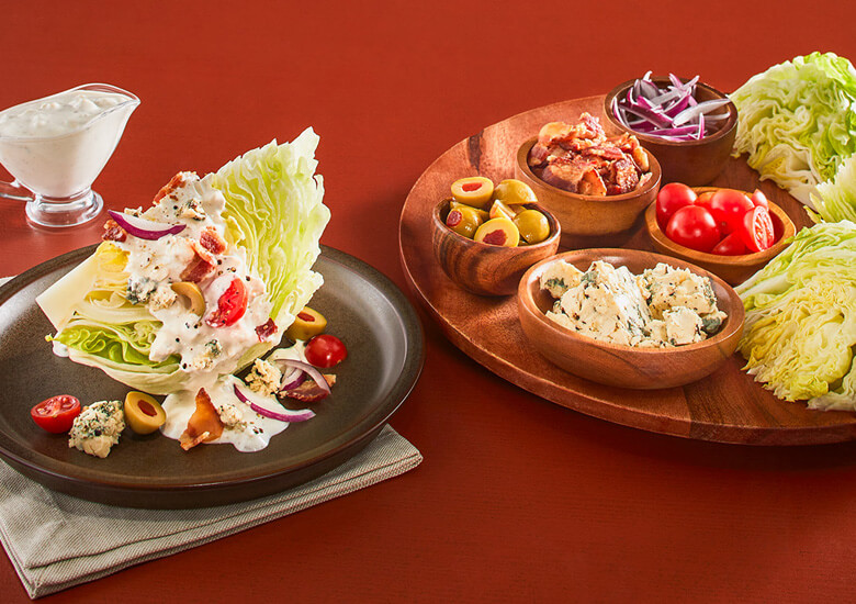 blue cheese wedge salad