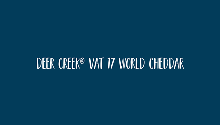 Deer Creek Vat 17 World Cheddar