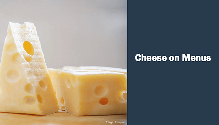Top Selling Cheese at Foodservice