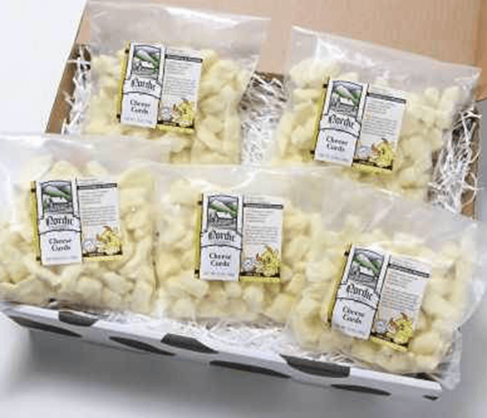 Order a Wisconsin Cheese Curd Gift Basket from Nordic Creamery