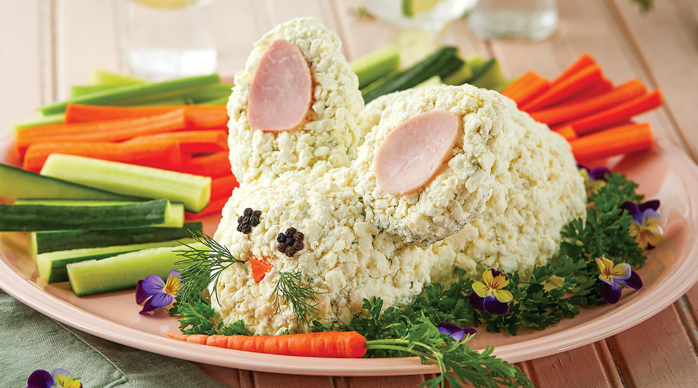 Wisconsin Cheese Easter Bunny Cheese Ball recipe