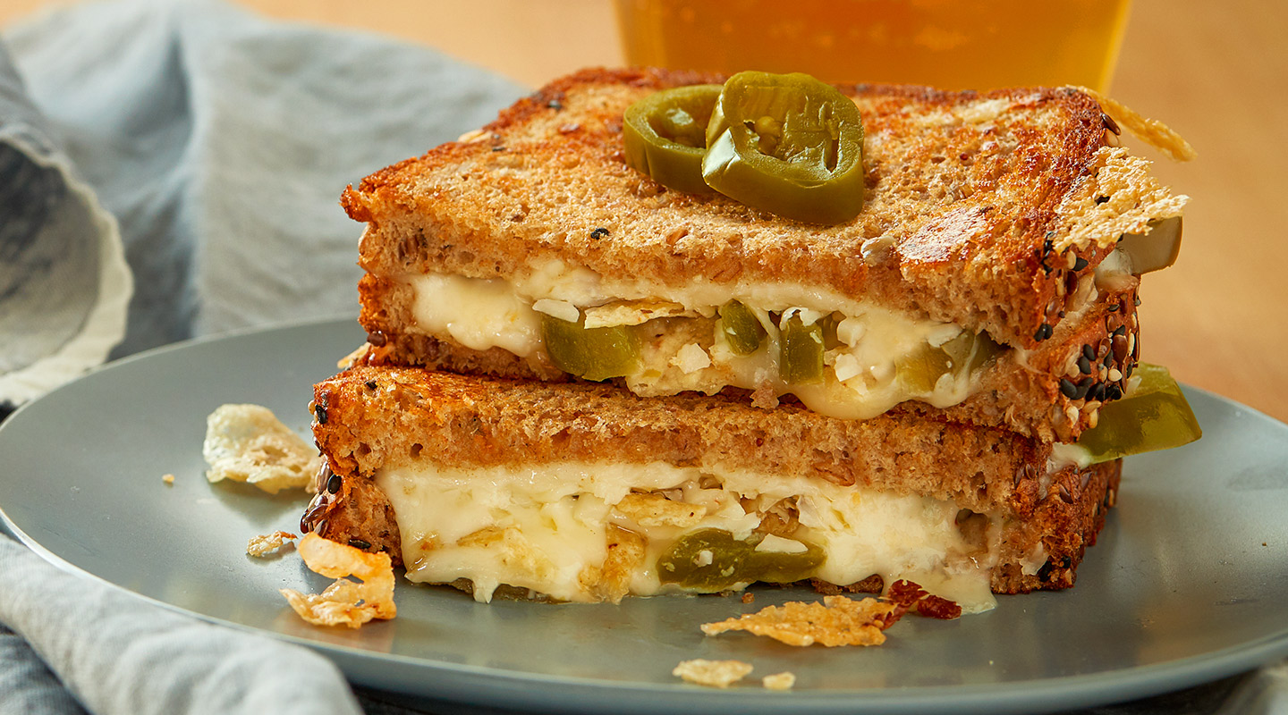Wisconsin Cheese Nacho Grilled Cheese recipe