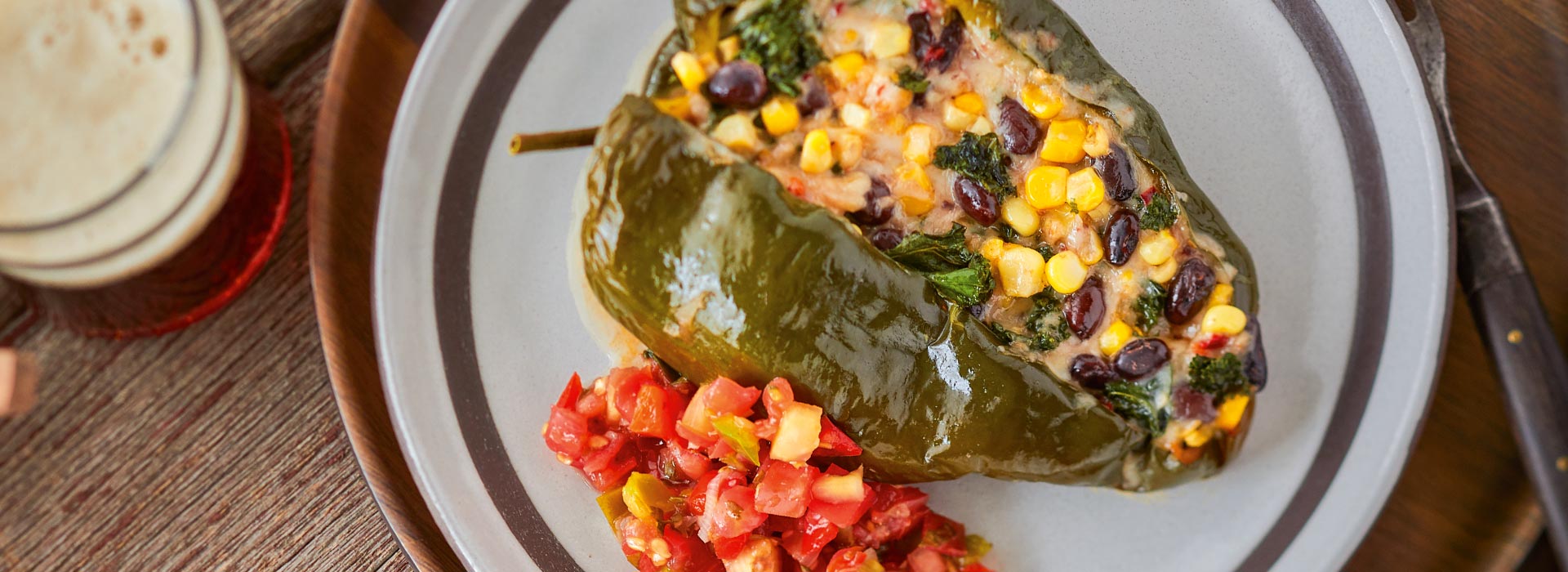 Southwest Pepper JackStuffed Poblano Packets Wisconsin Cheese