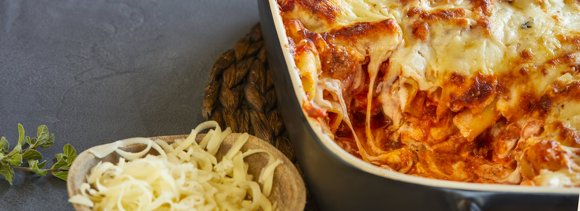 FourCheese Baked Ziti Recipe Wisconsin Cheese