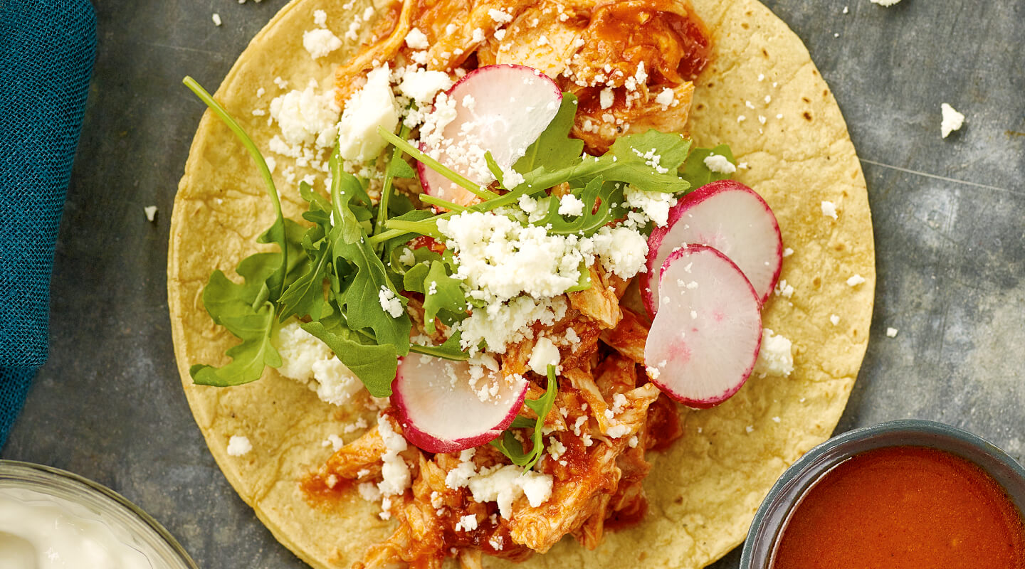 Wisconsin Cheese Chipotle-Lime Rotisserie Chicken Tacos recipe