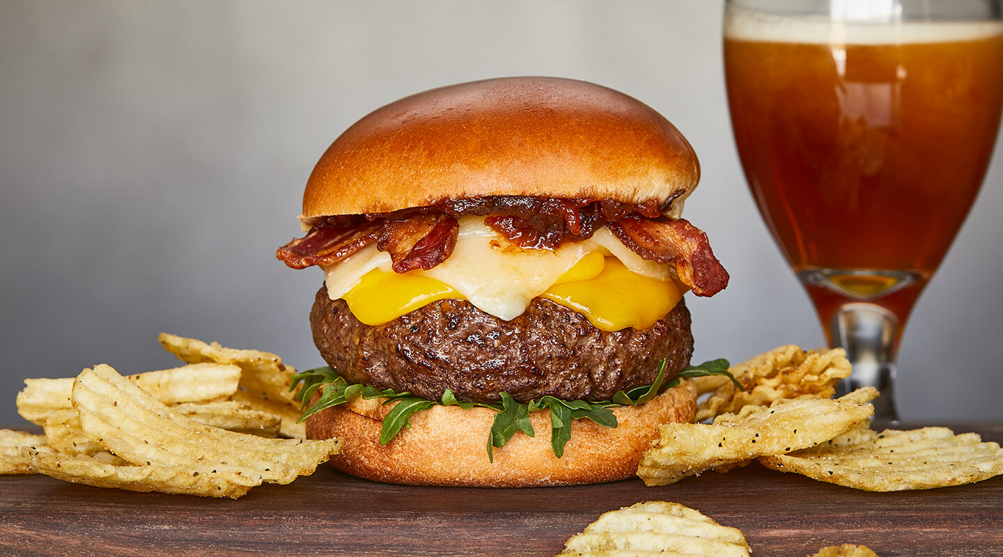 The Ultimate Bacon and Cheddar Cheeseburgers Recipe