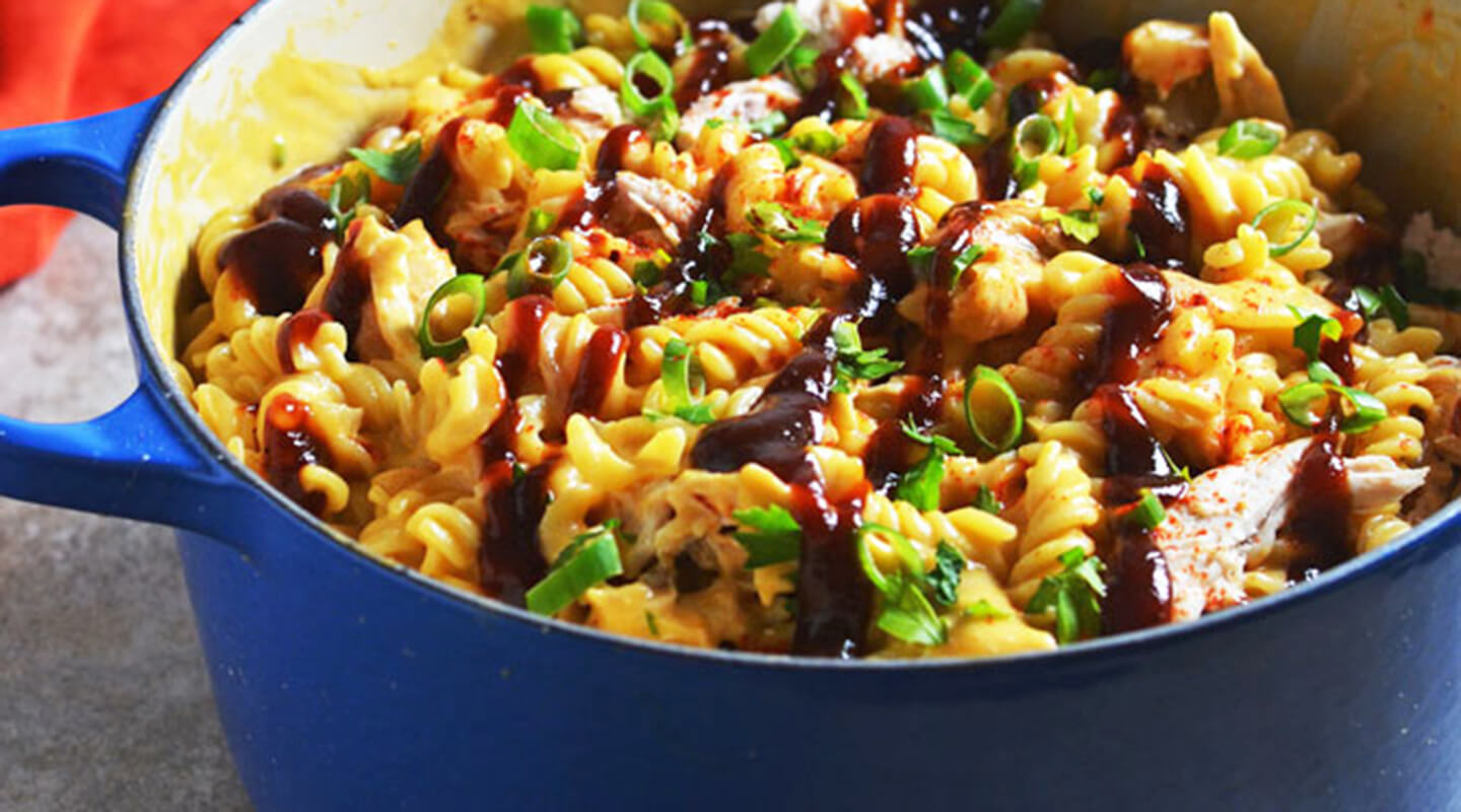 Barbecue Chicken Mac And Cheese Recipe Wisconsin Cheese