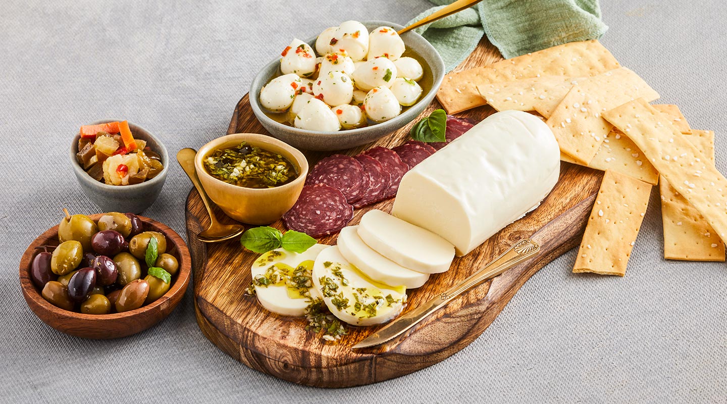 Wisconsin Cheese Fresh Mozzarella Antipasto Board Recipe