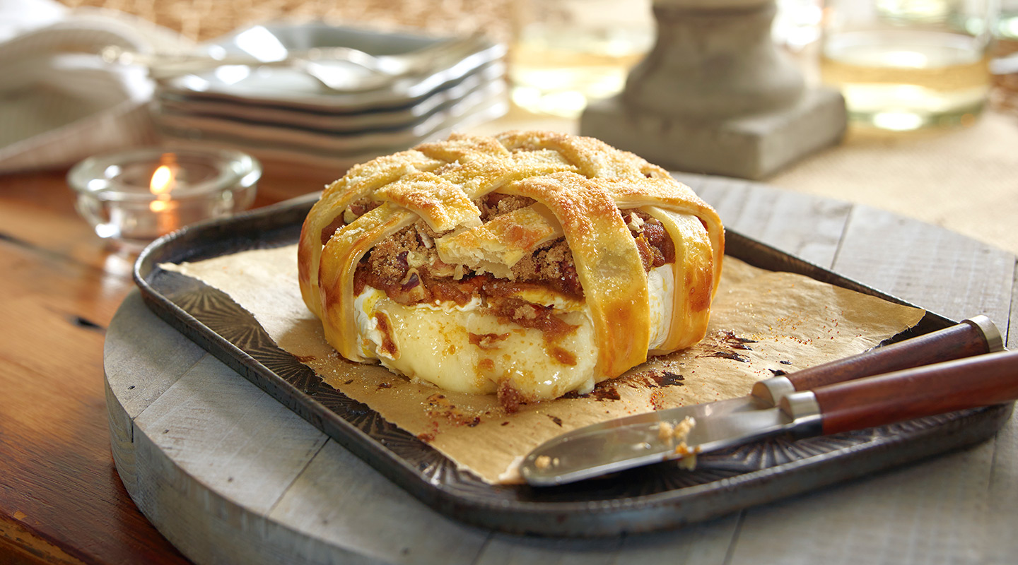 Wisconsin Cheese Pumpkin Pie Baked Brie recipe
